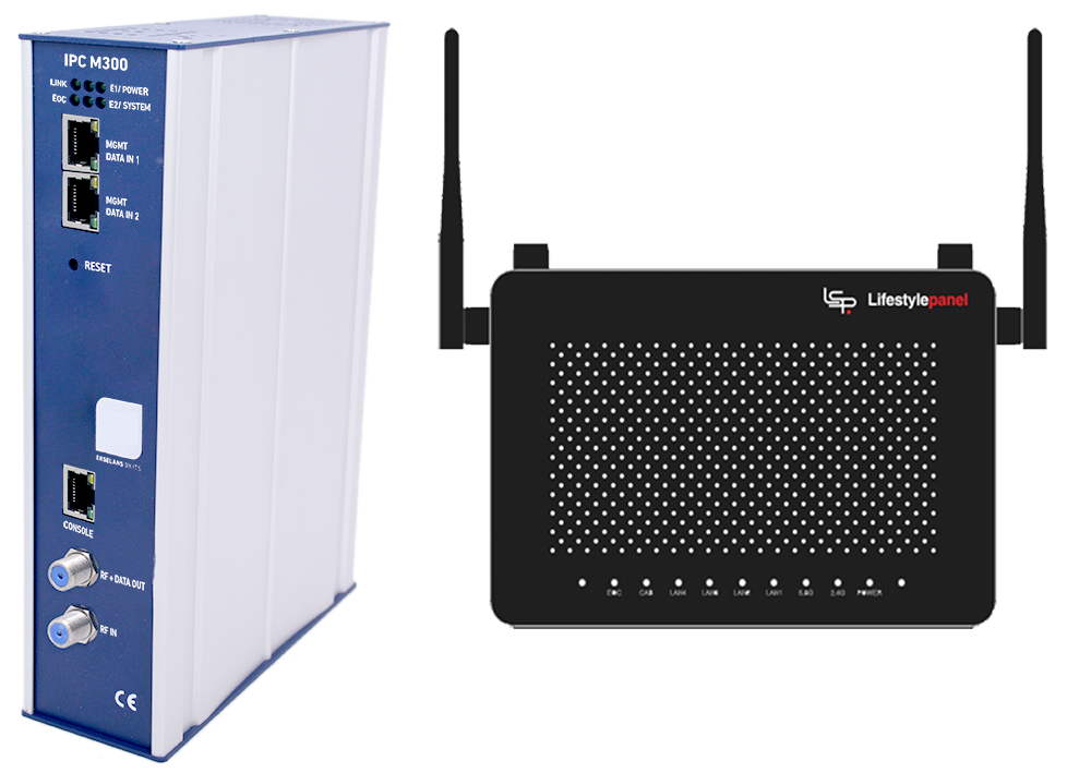 Ethernet over Coax infrastructure